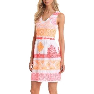 Yoana Baraschi for Anthropology, Women's Multi Neon Party Mini Dress, size 6